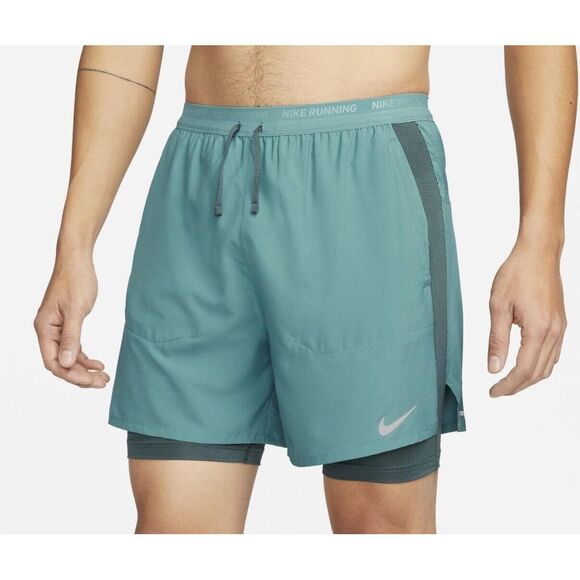 Nike Other - Nike Stride Men's Hybrid Running Shorts Green‎ Size 3XL NWT DM4757-328